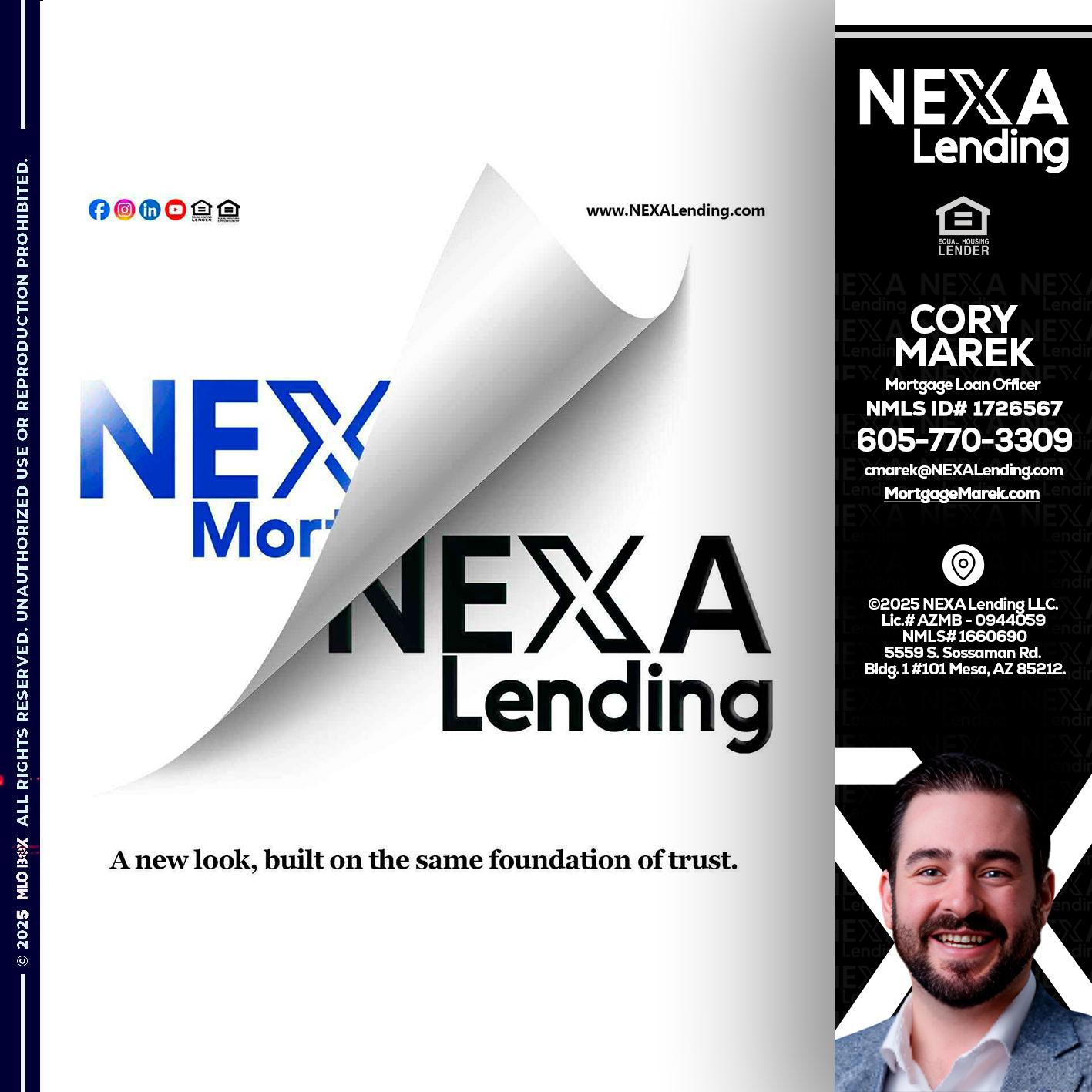 NEXA LENDING - Cory Marek -Mortgage Loan Officer