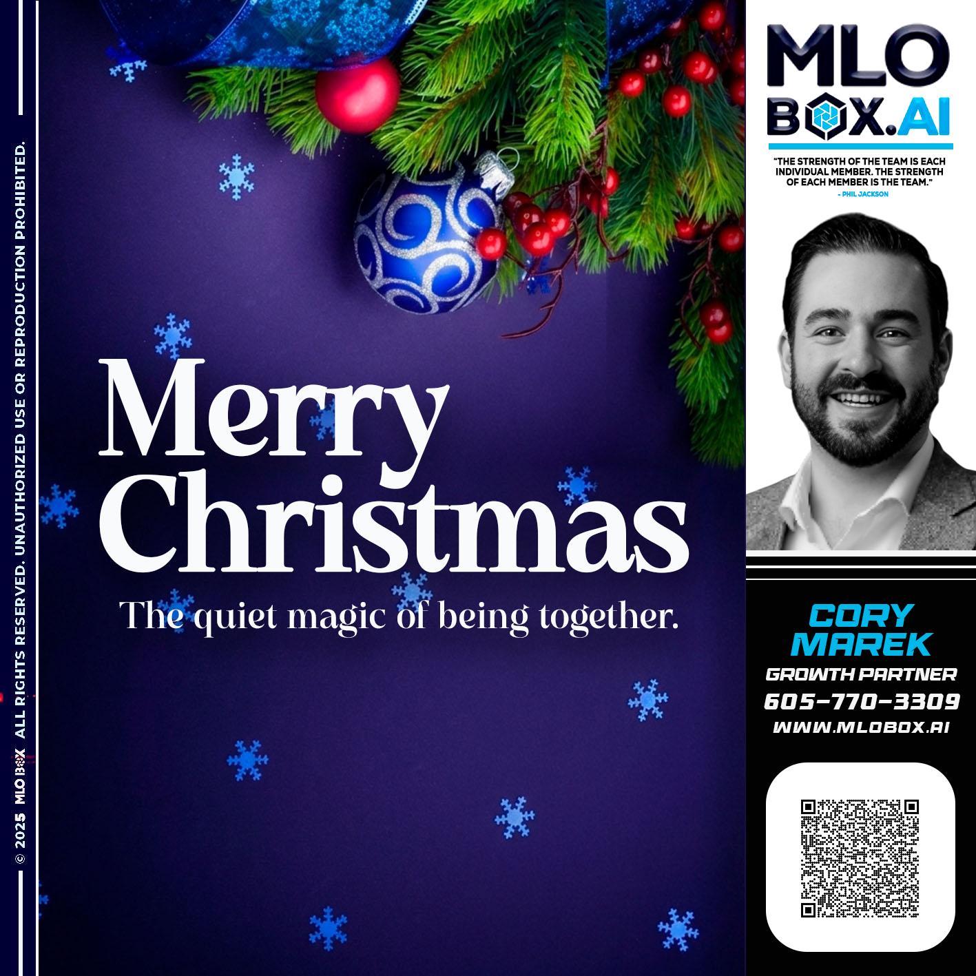 merry christmas - Cory Marek -Mortgage Loan Officer