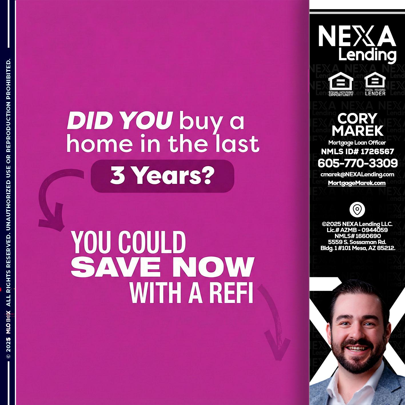 did you - Cory Marek -Mortgage Loan Officer