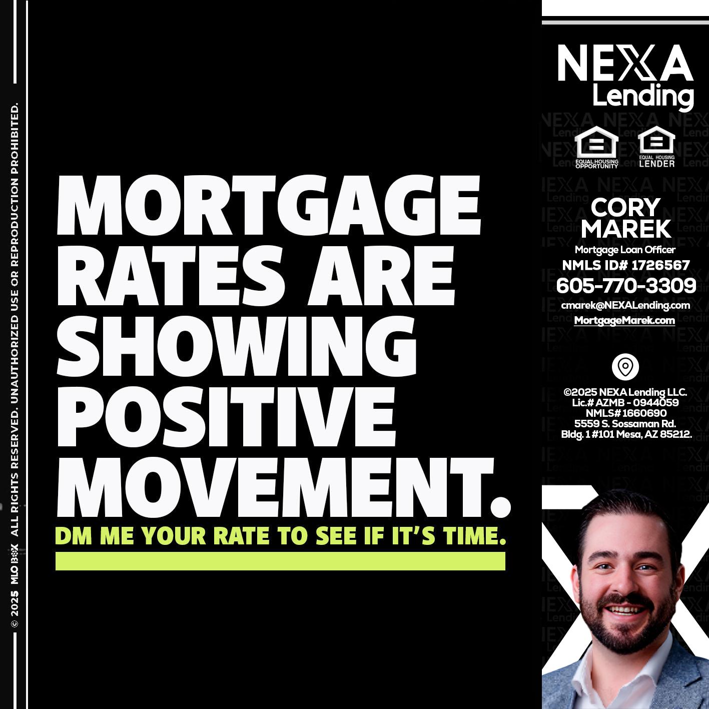 MORTGAGE - Cory Marek -Mortgage Loan Officer