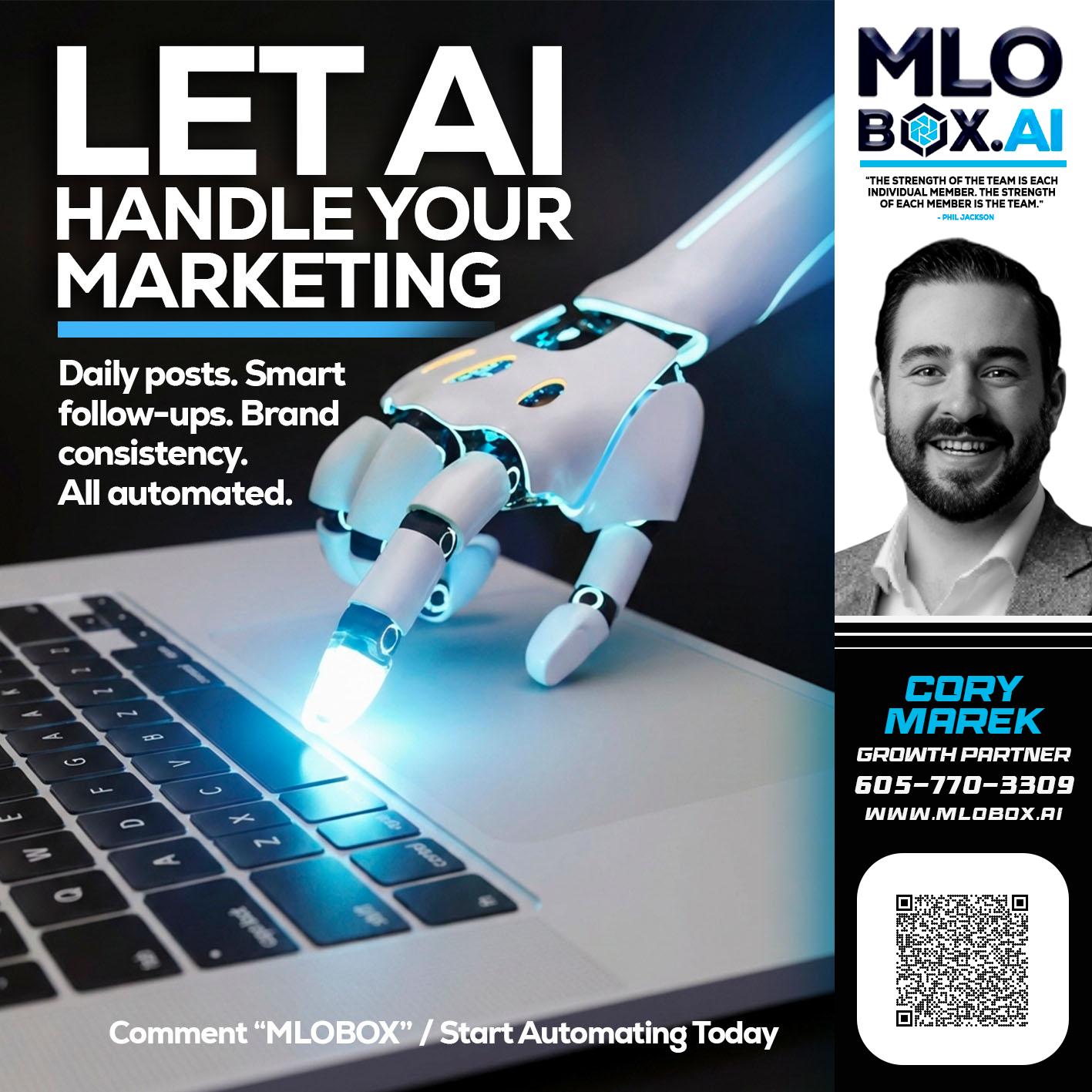 LET AI - Cory Marek -Mortgage Loan Officer