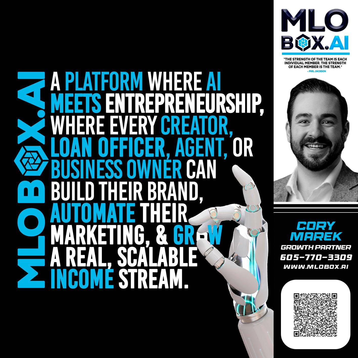 A PLATFORM - Cory Marek -Mortgage Loan Officer