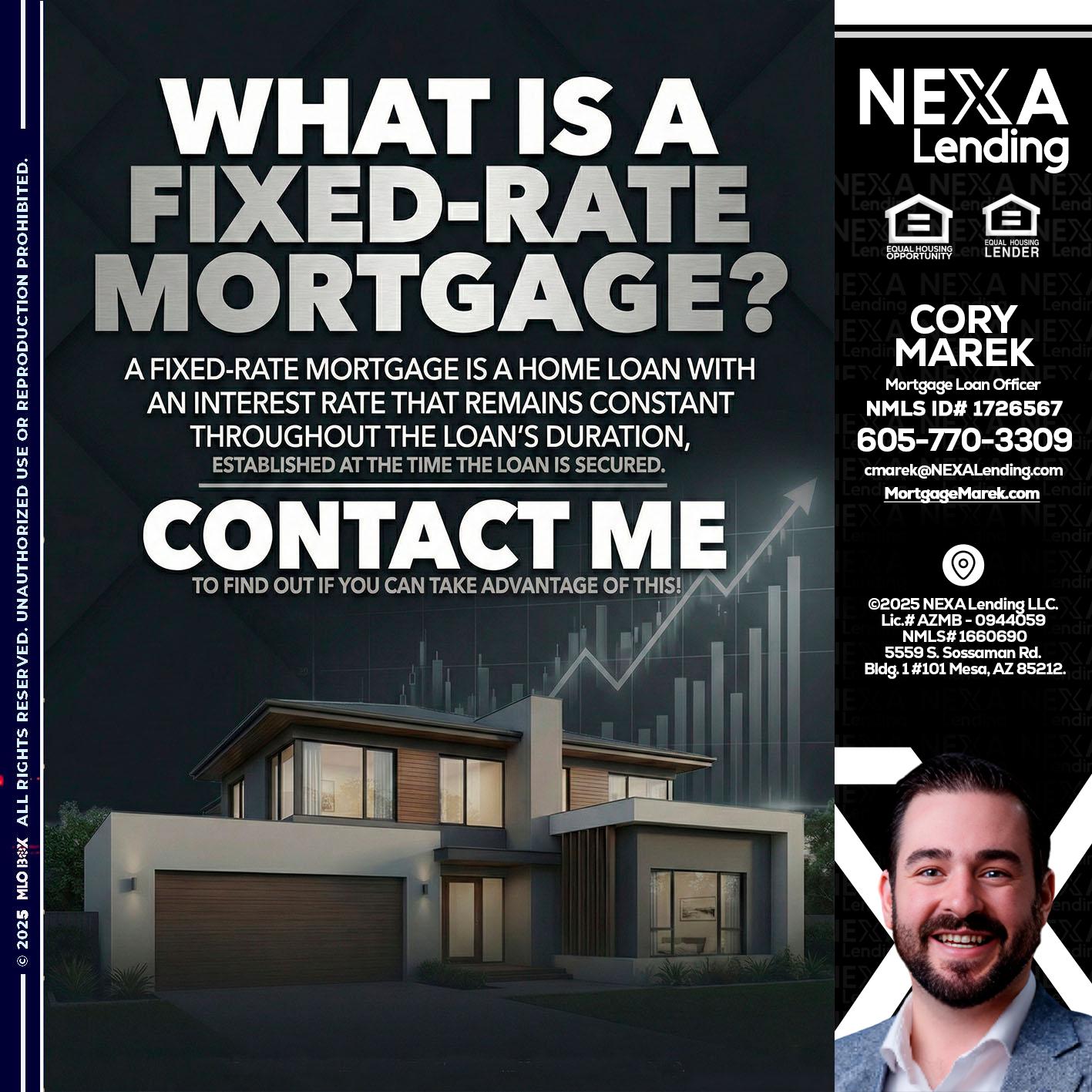 WHAT IS A - Cory Marek -Mortgage Loan Officer