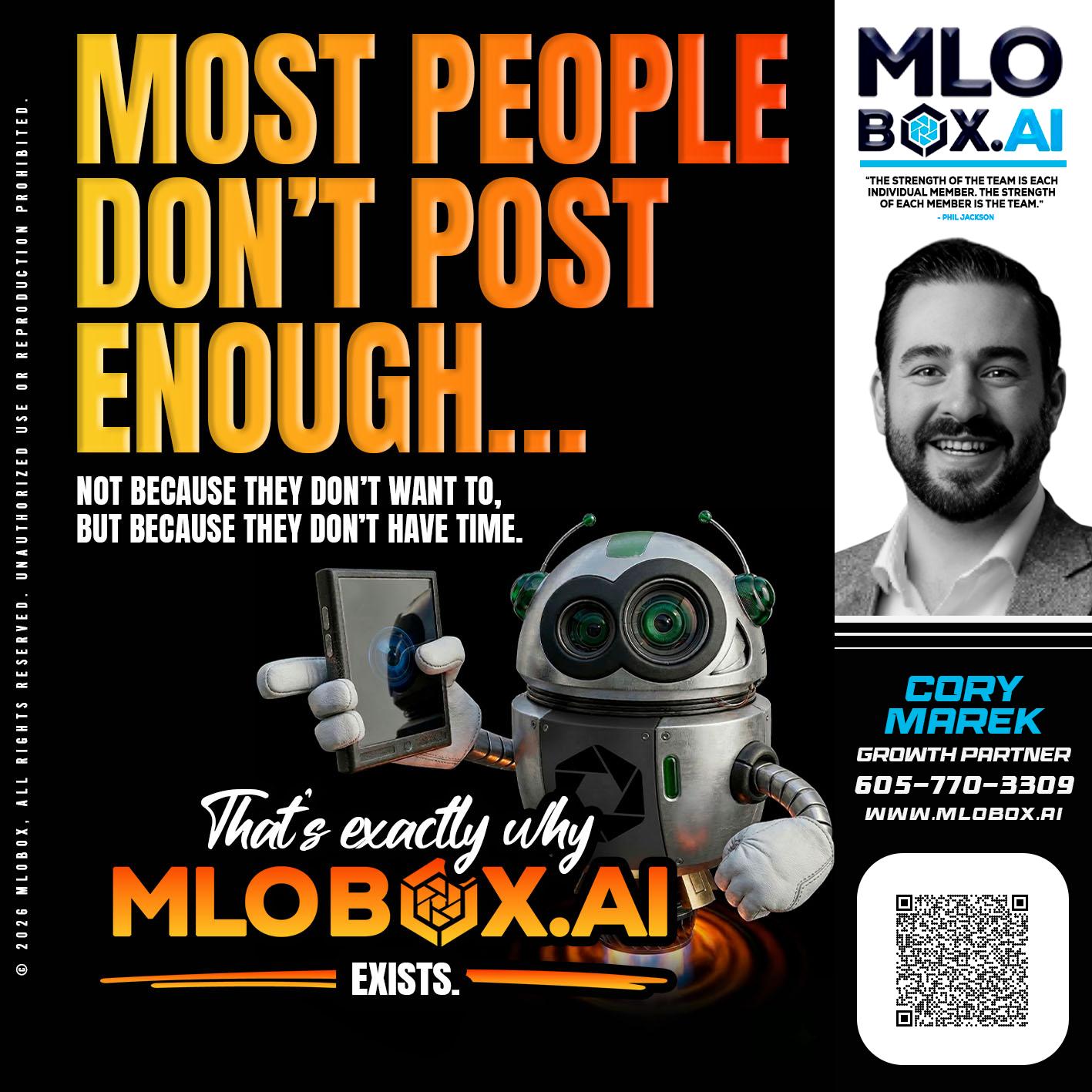 most people - Cory Marek -Mortgage Loan Officer