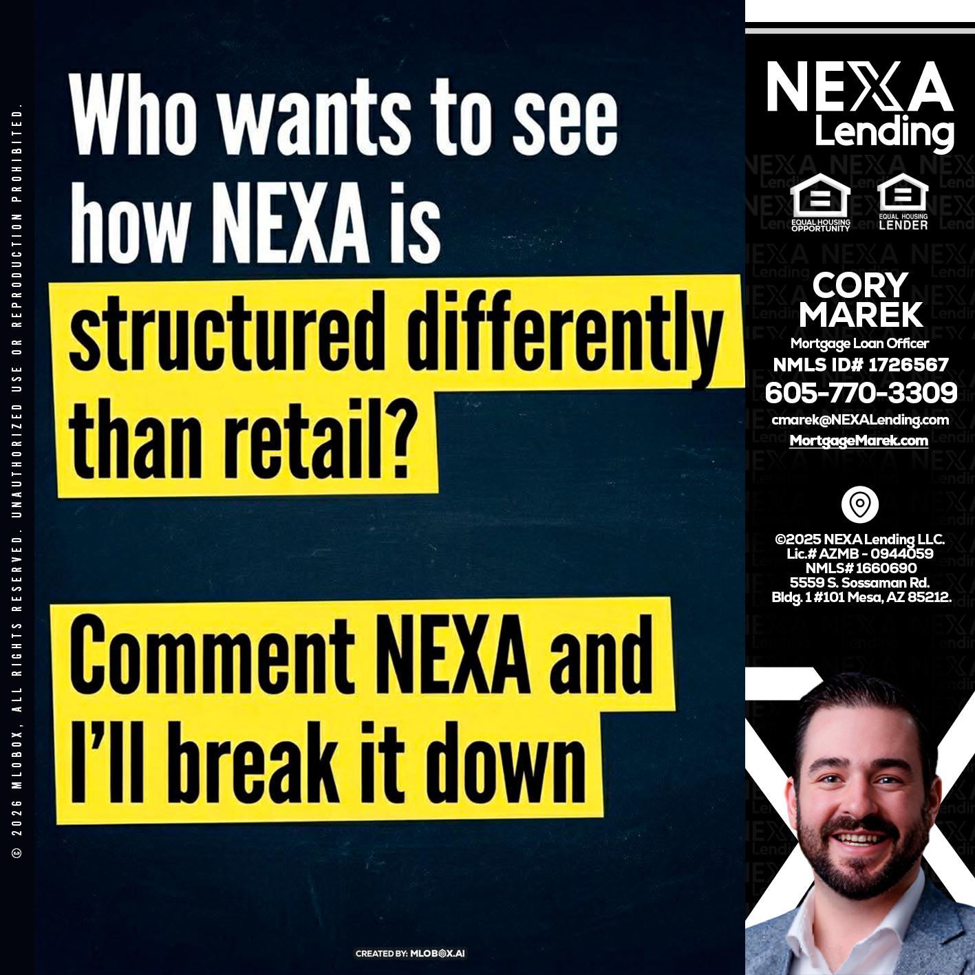 who want to see - Cory Marek -Mortgage Loan Officer