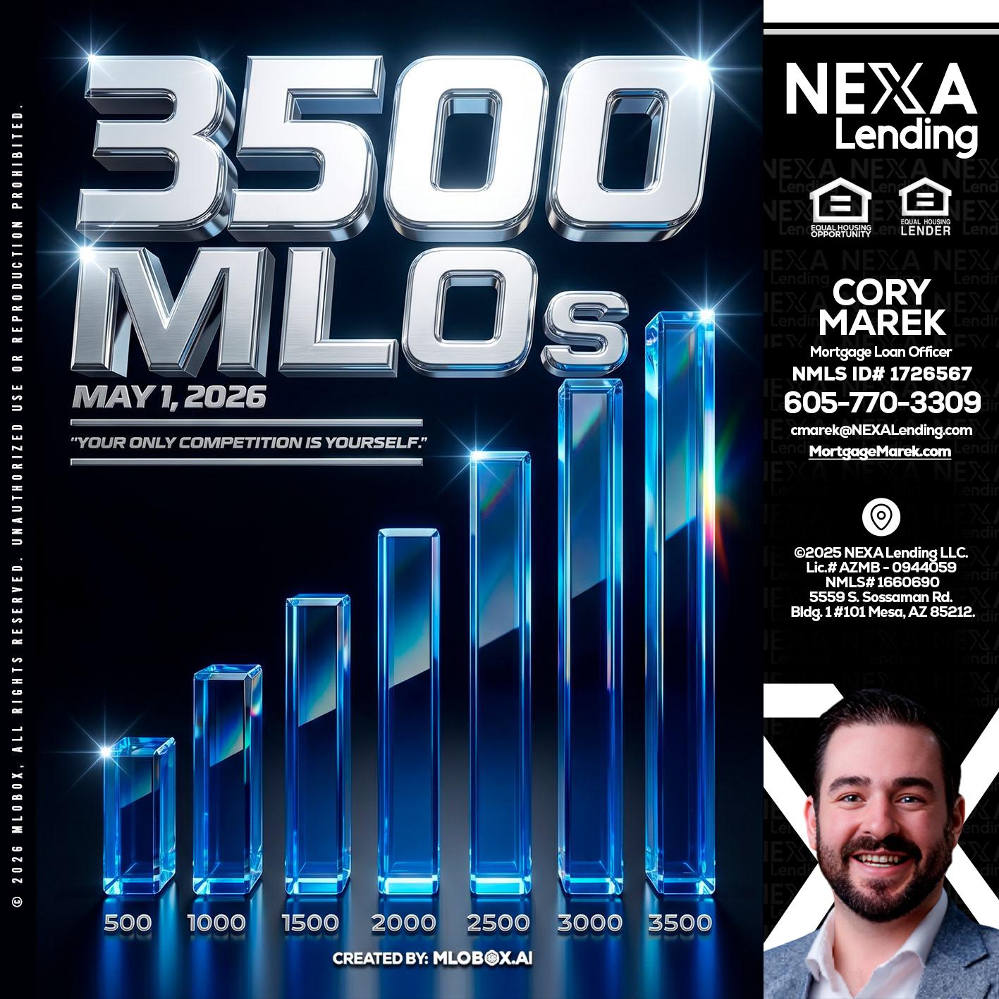 3500 MLOs - Cory Marek -Mortgage Loan Officer