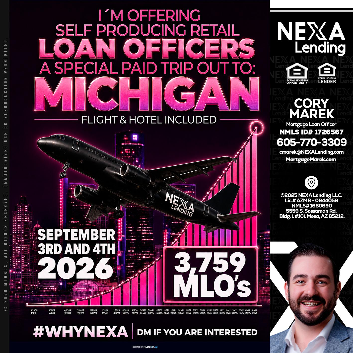 MICHIGAN TRIP - Cory Marek -Mortgage Loan Officer