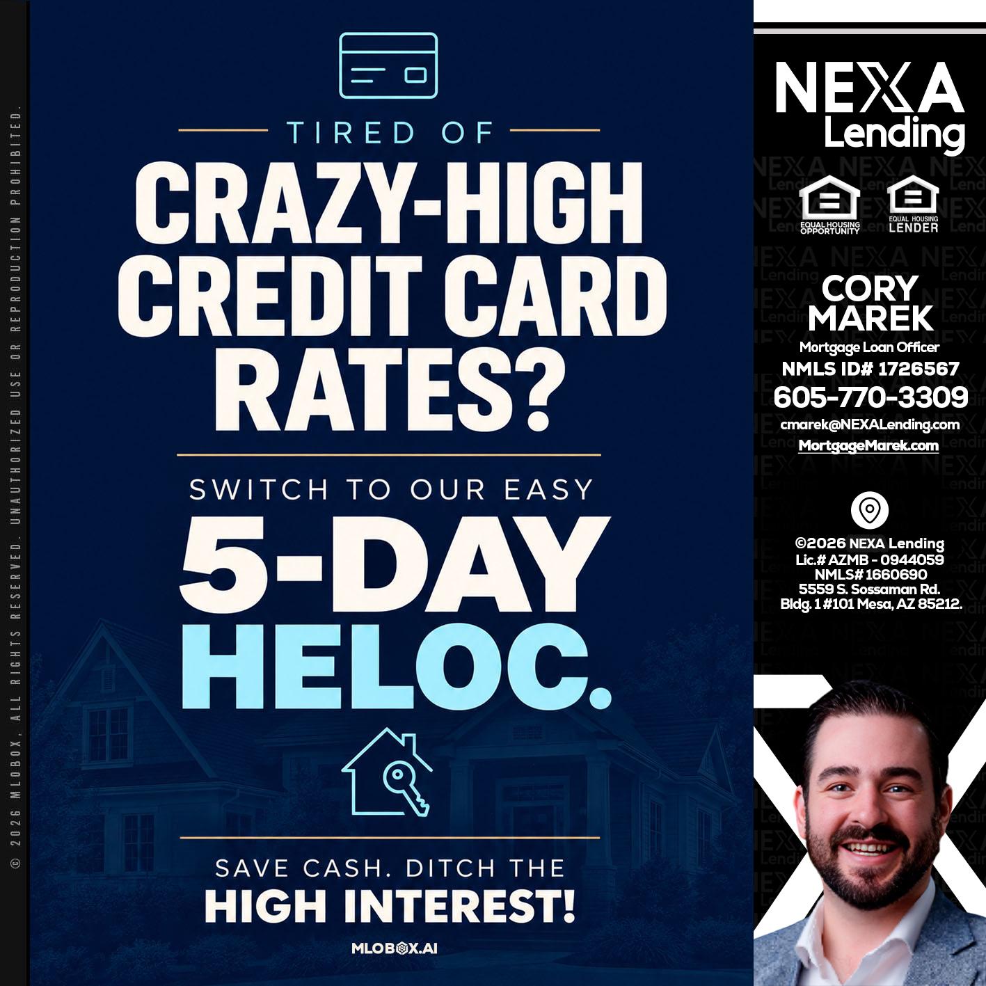 crazy high - Cory Marek -Mortgage Loan Officer