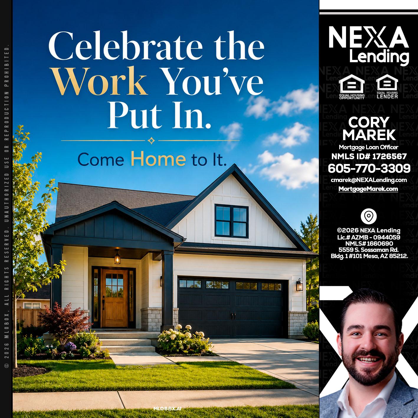celebrate Labor Day - Cory Marek -Mortgage Loan Officer
