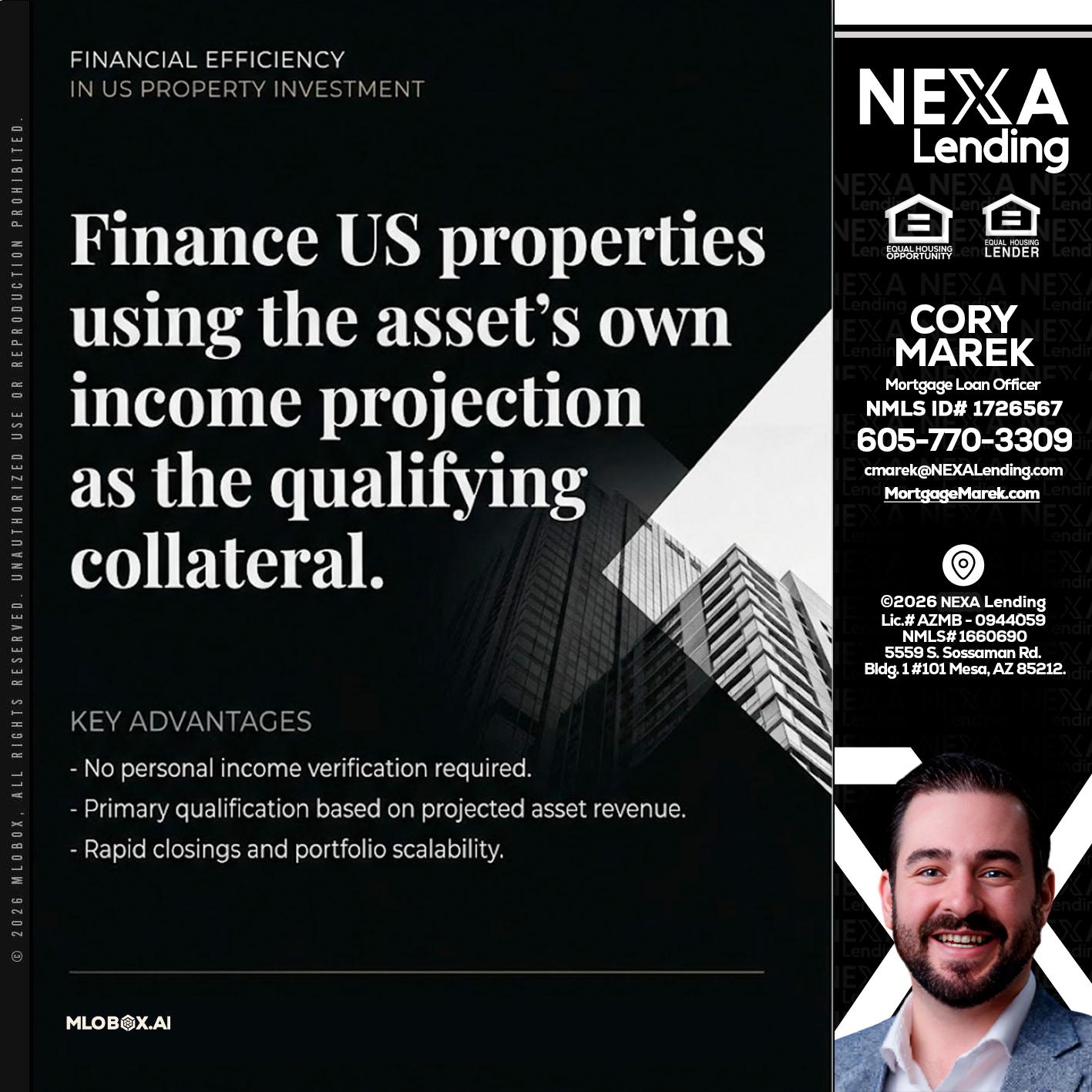 finance US - Cory Marek -Mortgage Loan Officer