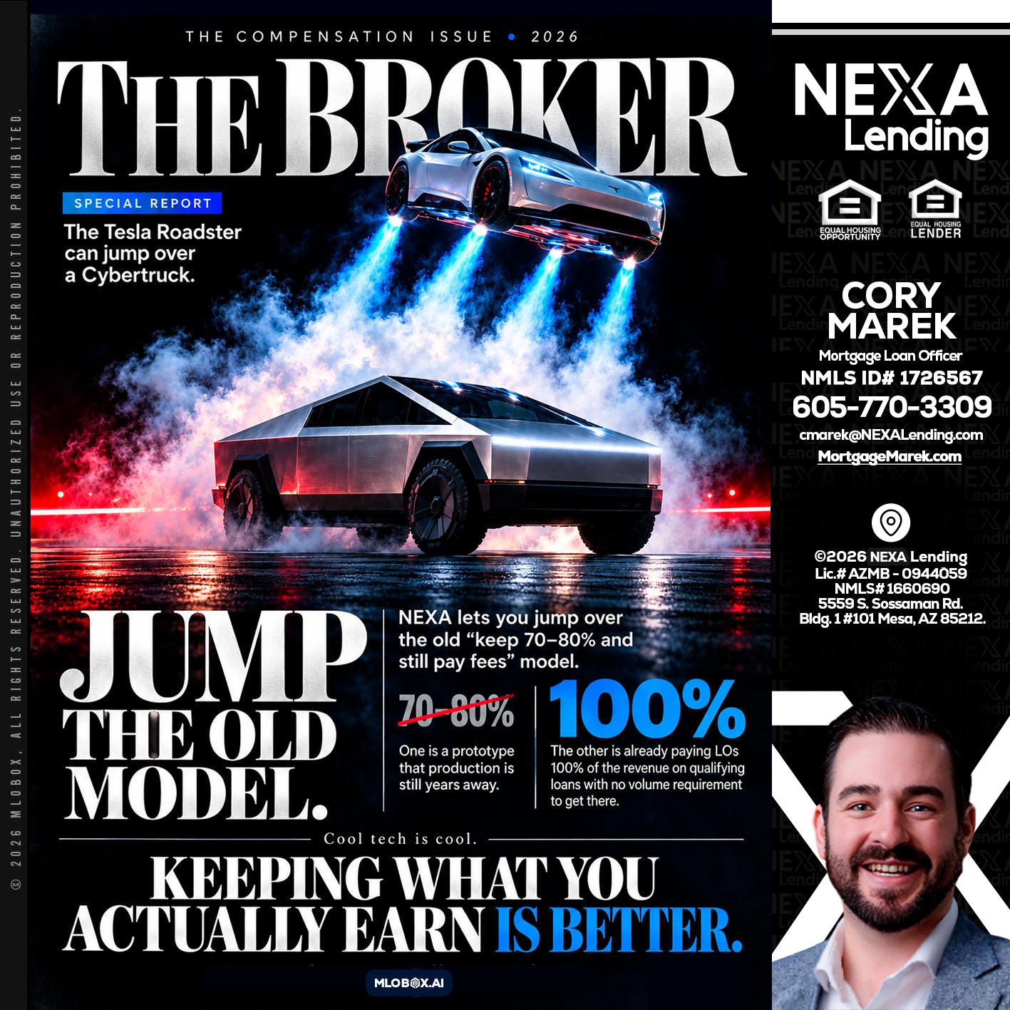 THE BROKER - Cory Marek -Mortgage Loan Officer
